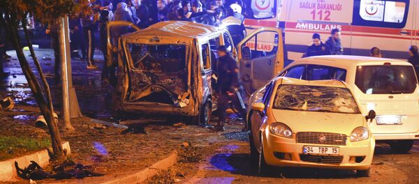 Взрыв в одном из центральных районов Стамбула - Sputnik Кыргызстан