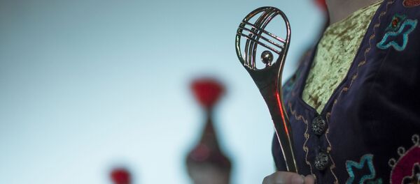 Статуэтка кинофестиваля Кыргызстан — страна короткометражных фильмов. Архивное фото - Sputnik Кыргызстан