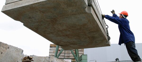 Работа Комбината строительных материалов №1 в Ростове-на-Дону Работа Комбината строительных материалов №1 в Ростове-на-Дону - Sputnik Кыргызстан