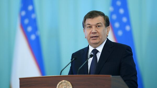 Избранный президент УзбекистанаШ авкат Мирзиеев. Архивное фото - Sputnik Кыргызстан