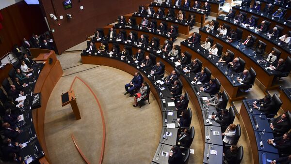 Сенат Мексики в Мехико - Sputnik Кыргызстан