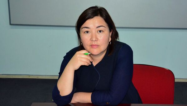 Пресс-секретарь Министерства здравоохранения Жылдыз Айгерчинова - Sputnik Кыргызстан