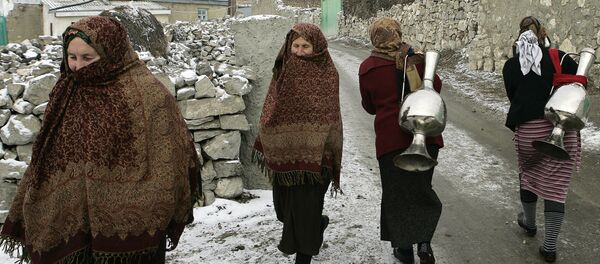 Высокогорное село Анди в Дагестане - Sputnik Кыргызстан