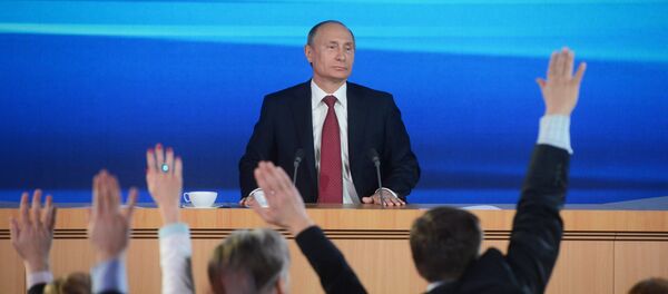 Пресс-конференция Владимира Путина - Sputnik Кыргызстан