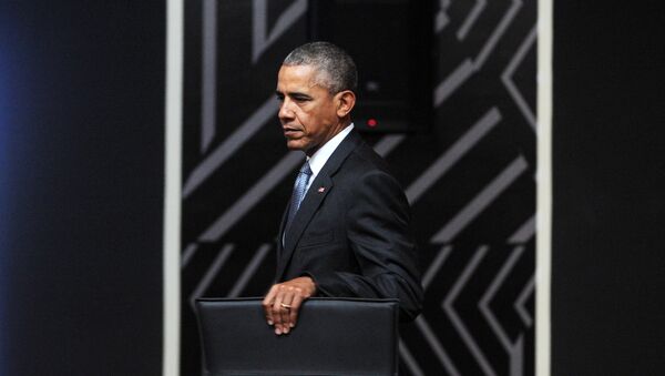 АКШнын президенти Барак Обаманын архивдик сүрөтү - Sputnik Кыргызстан