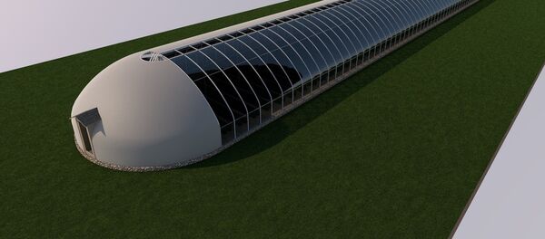 Первая модель юрточной теплицы в стиле Nomad Greenhouse - Sputnik Кыргызстан