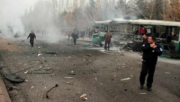 Взрыв в городе Кайсери в центральной части Турции - Sputnik Кыргызстан