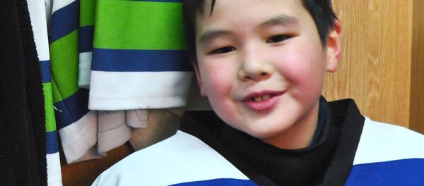 Восьмилетний хоккеист о спорте, тренировке и команде - Sputnik Кыргызстан