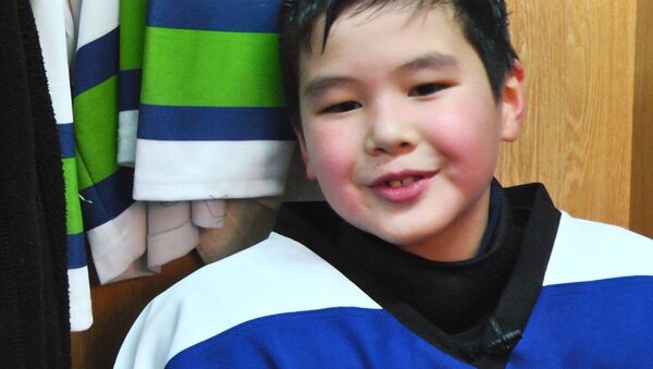 Восьмилетний хоккеист о спорте, тренировке и команде - Sputnik Кыргызстан