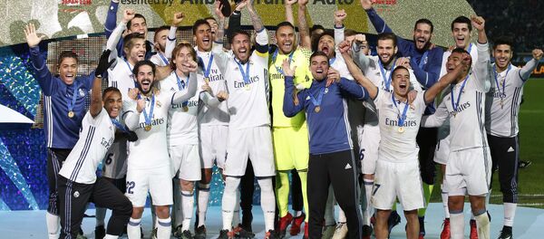 Испаниянын Реал Мадриди дүйнөнүн клубдук чемпиону Кубогун жеңип алды - Sputnik Кыргызстан