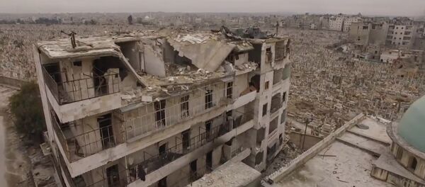 Руины вместо домов и безлюдные улицы – сирийский Алеппо после вывода боевиков - Sputnik Кыргызстан