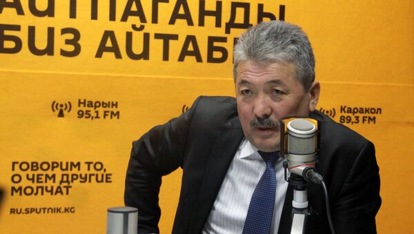 Министр финансов Адылбек Касымалиев - Sputnik Кыргызстан