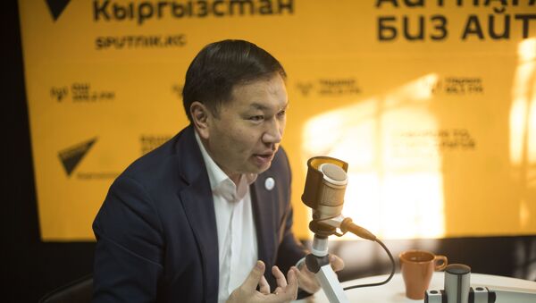 Исполнительный директор аналитического центра БизЭксперт Улук Кыдырбаев - Sputnik Кыргызстан