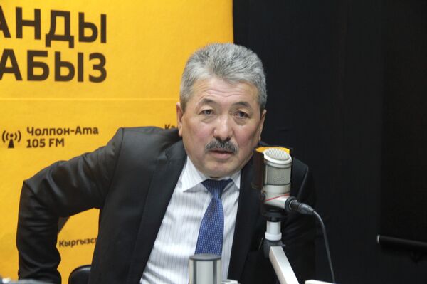 Министр финансов Адылбек Касымалиев - Sputnik Кыргызстан