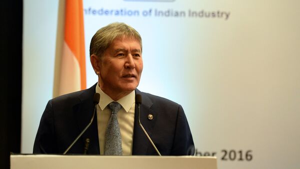 Кыргызско-индийский бизнес форум с участием президента КР - Sputnik Кыргызстан