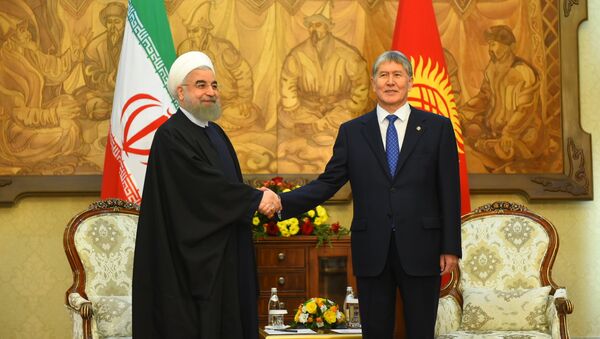 Официальный визит президента Ирана Хасана Роухани в КР - Sputnik Кыргызстан