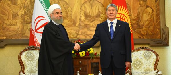 Официальный визит президента Ирана Хасана Роухани в КР - Sputnik Кыргызстан
