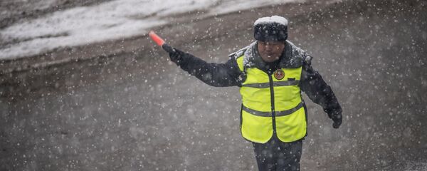 Работа сотрудников столичной Патрульной милиции - Sputnik Кыргызстан