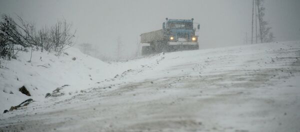 Строительство дороги в Олекминском районе Республика Саха (Якутия) - Sputnik Кыргызстан