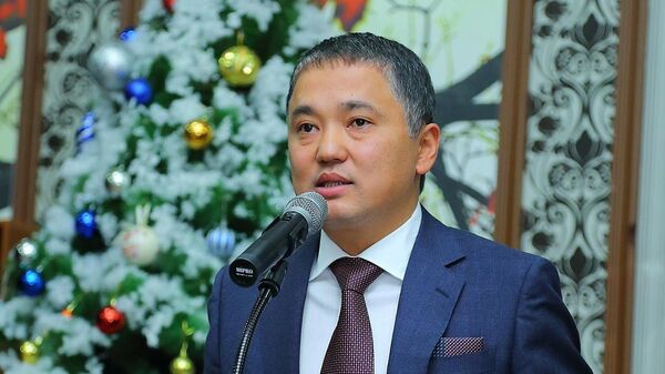 Глава Федерации дзюдо КР Жолдошбек Кольбаев. Архивное фото - Sputnik Кыргызстан