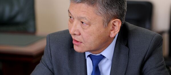 Экс-директор Государственной инспекции по ветеринарной и фитосанитарной безопасности Калыс Жумаканов. Архивное фото - Sputnik Кыргызстан