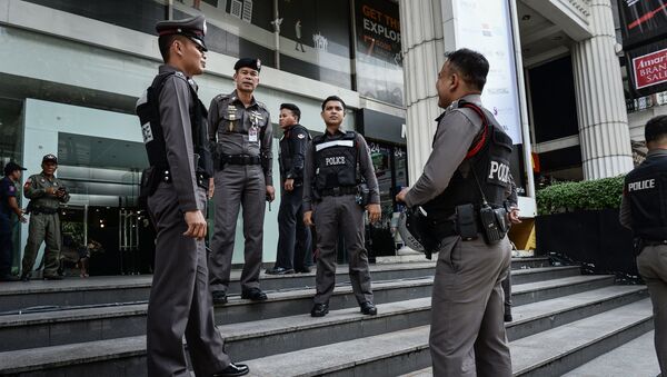 Сотрудники полиции Таиланда. Архивное фото - Sputnik Кыргызстан