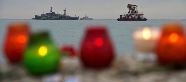 Поисковые работы в акватории Черного моря в районе крушения самолета ТУ-154 - Sputnik Кыргызстан