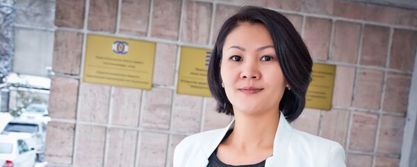 Руководитель пресс-службы ОАО Национальная электрическая сеть Кыргызстана Эльзада Саргашкаева. Архивное фото - Sputnik Кыргызстан