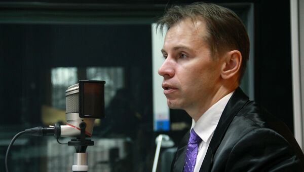 Бишкекский астролог, член международной ассоциации INTAGIO Андрей Рязанцев во время интервью на радио Sputnik Кыргызстан - Sputnik Кыргызстан