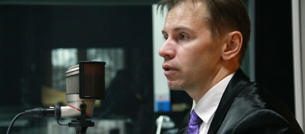 Бишкекский астролог, член международной ассоциации INTAGIO Андрей Рязанцев. Архивное фото - Sputnik Кыргызстан