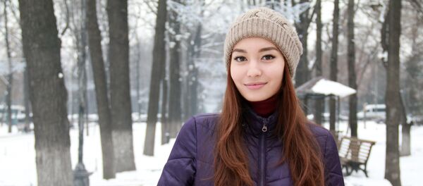 Актриса и модель Айгерим Назар - Sputnik Кыргызстан