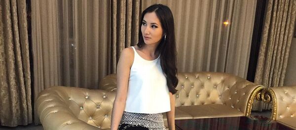 Обладательница титула Мисс Кыргызстана-2013 Жибек Нукеева - Sputnik Кыргызстан