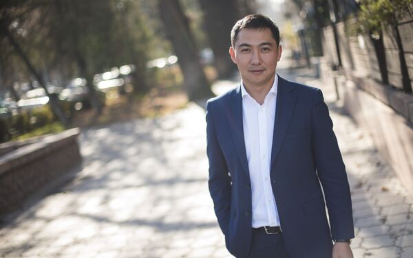 Кандидат на должность министра культуры, информации и туризма Азамат Жаманкулов - Sputnik Кыргызстан