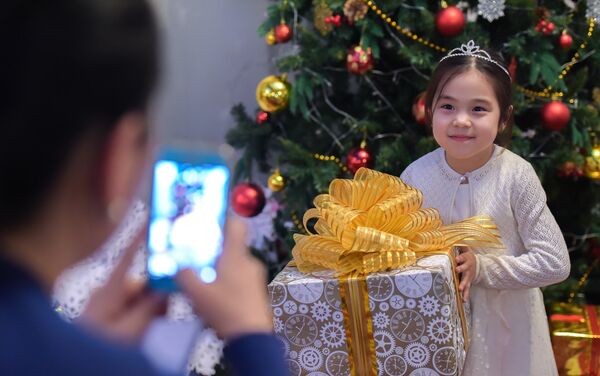 В этом году на новогоднюю елку мэра было выделено 4 миллиона сомов - Sputnik Кыргызстан