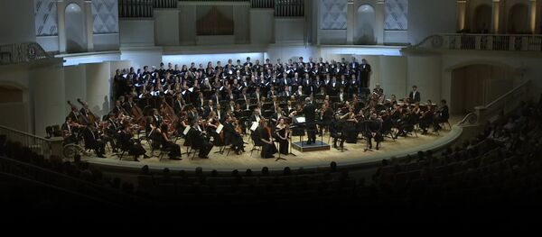 Реквием Верди в память о жертвах катастрофы Ту-154. Кадры концерта - Sputnik Кыргызстан