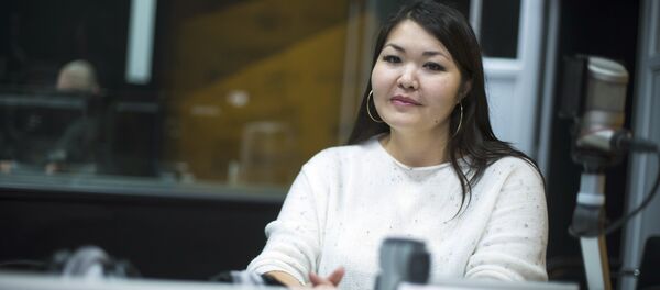 Врач Республиканского центра наркологии Гульнура Алимова во время интервью Sputnik Кыргызстан - Sputnik Кыргызстан