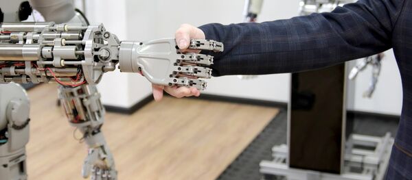 Испытания робота проекта Спасатель - Sputnik Кыргызстан