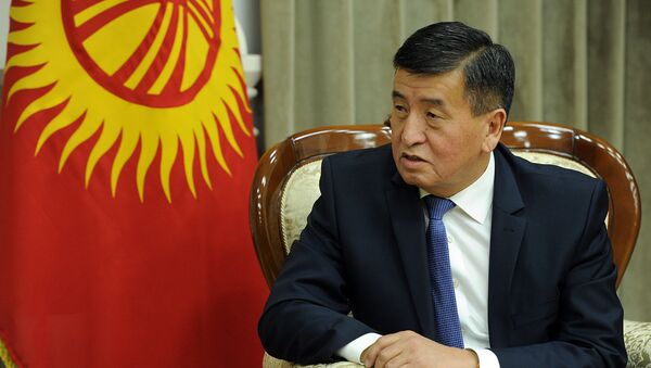 Архивное фото избранного президента Кыргызстана Сооронбая Жээнбекова - Sputnik Кыргызстан