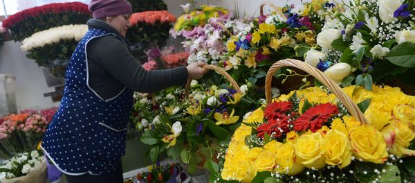 Гүл сатуучу дүкөнү. Архив Гүл сатуучу дүкөнү. Архив - Sputnik Кыргызстан