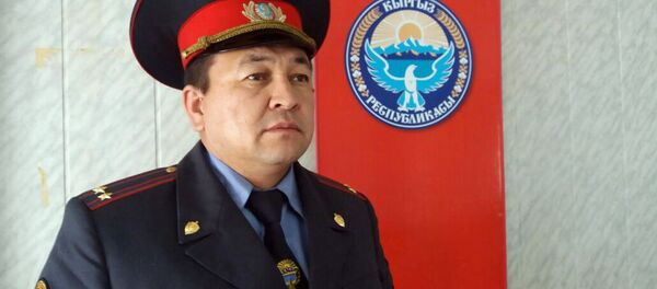 Пресс-секретарь УВД Ошской области Жениш Ашырбаев - Sputnik Кыргызстан