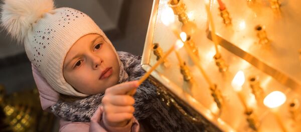 Рождественское богослужение в столичной церкви - Sputnik Кыргызстан