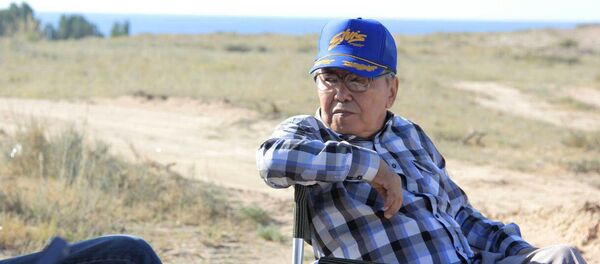 Режиссер, публицист и генеральный секретарь Федерации кок-бору КР Темир Дюшекеев - Sputnik Кыргызстан