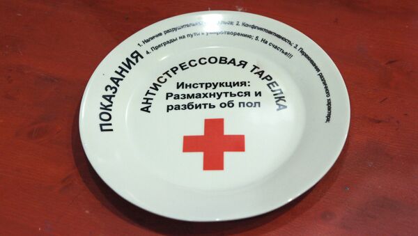 Антистрессовая тарелка. Архивное фото - Sputnik Кыргызстан