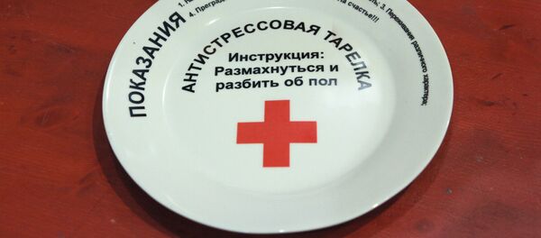 Антистрессовая тарелка. Архивное фото Антистрессовая тарелка. Архивное фото - Sputnik Кыргызстан