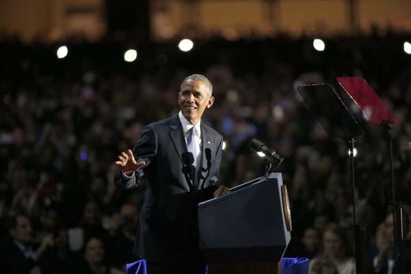 Прощальная речь президента США Барака Обамы в Чикаго - Sputnik Кыргызстан