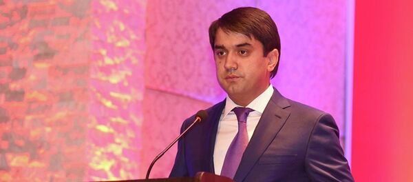 Старший сын президента РТ Рустам Эмомали Старший сын президента РТ Рустам Эмомали - Sputnik Кыргызстан