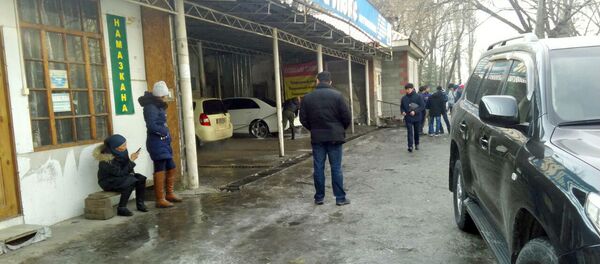 Авария на машине клиента авомойки в Бишкеке Авария на машине клиента авомойки в Бишкеке - Sputnik Кыргызстан