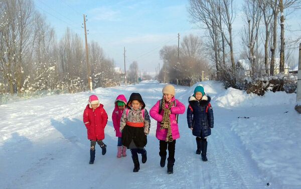Несколько дней назад температура воздуха в Ат-Башинском районе доходила до 38 градусов мороза. - Sputnik Кыргызстан