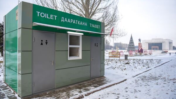 Строительство муниципальных туалетов в Бишкеке - Sputnik Кыргызстан