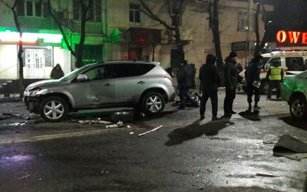 По данным ведомства, авария случилась на пересечении проспекта Байтик Баатыра с улицей Кулатова - Sputnik Кыргызстан
